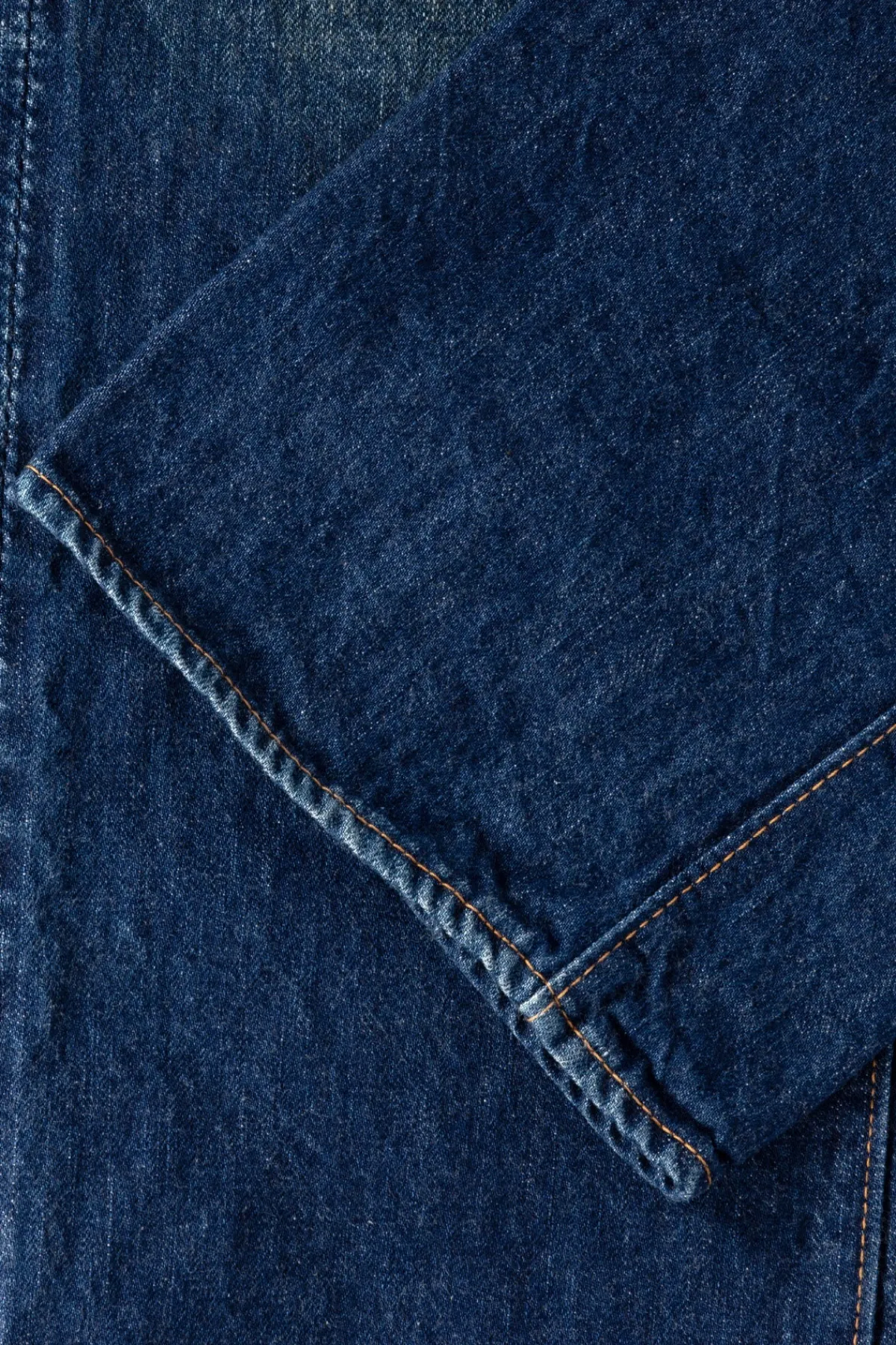 Fullcount 1344-0105 - "More Than Real" Wide Denim - Indigo Blue< Denim