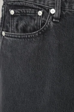 orSlow 101 Dad's Fit Denim - Black Denim Stone< Denim