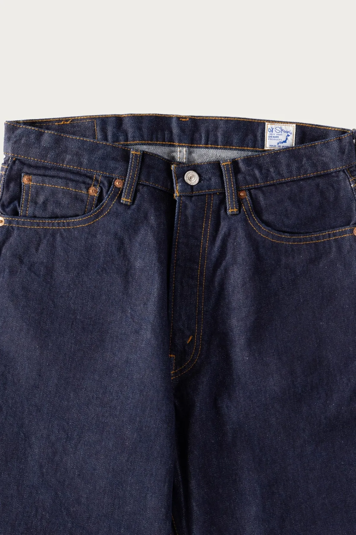 orSlow 101 Dad's Fit Denim - One Wash< Pants