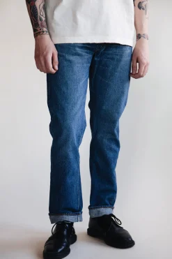 orSlow 107 Ivy Denim - 2 Year Wash< Denim
