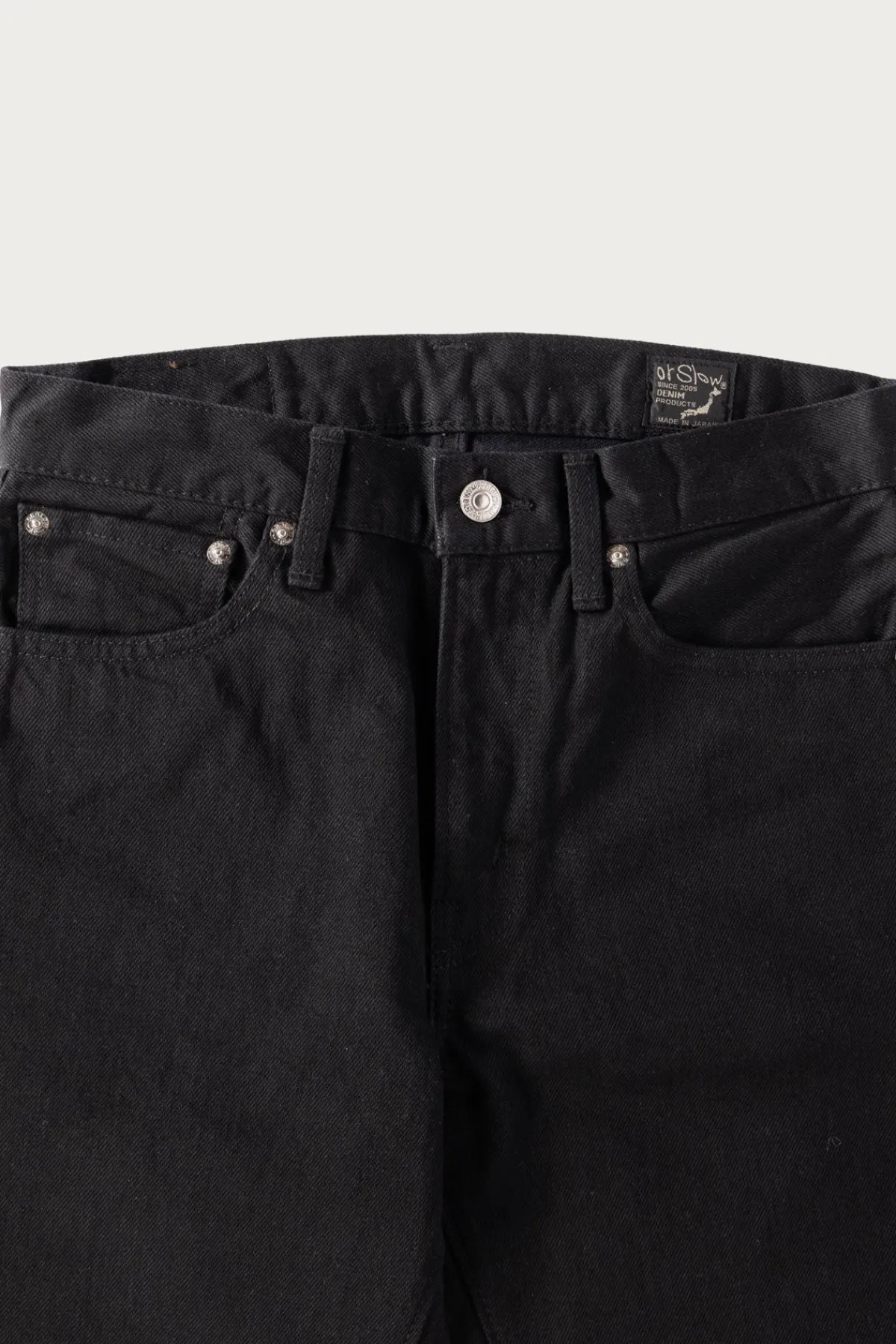 orSlow 107 Ivy Denim - Black< Denim