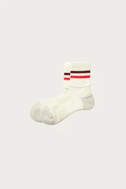 Rototo Allrounder "2 Stripe Merino Crew" - Burgundy/Red< Accessories