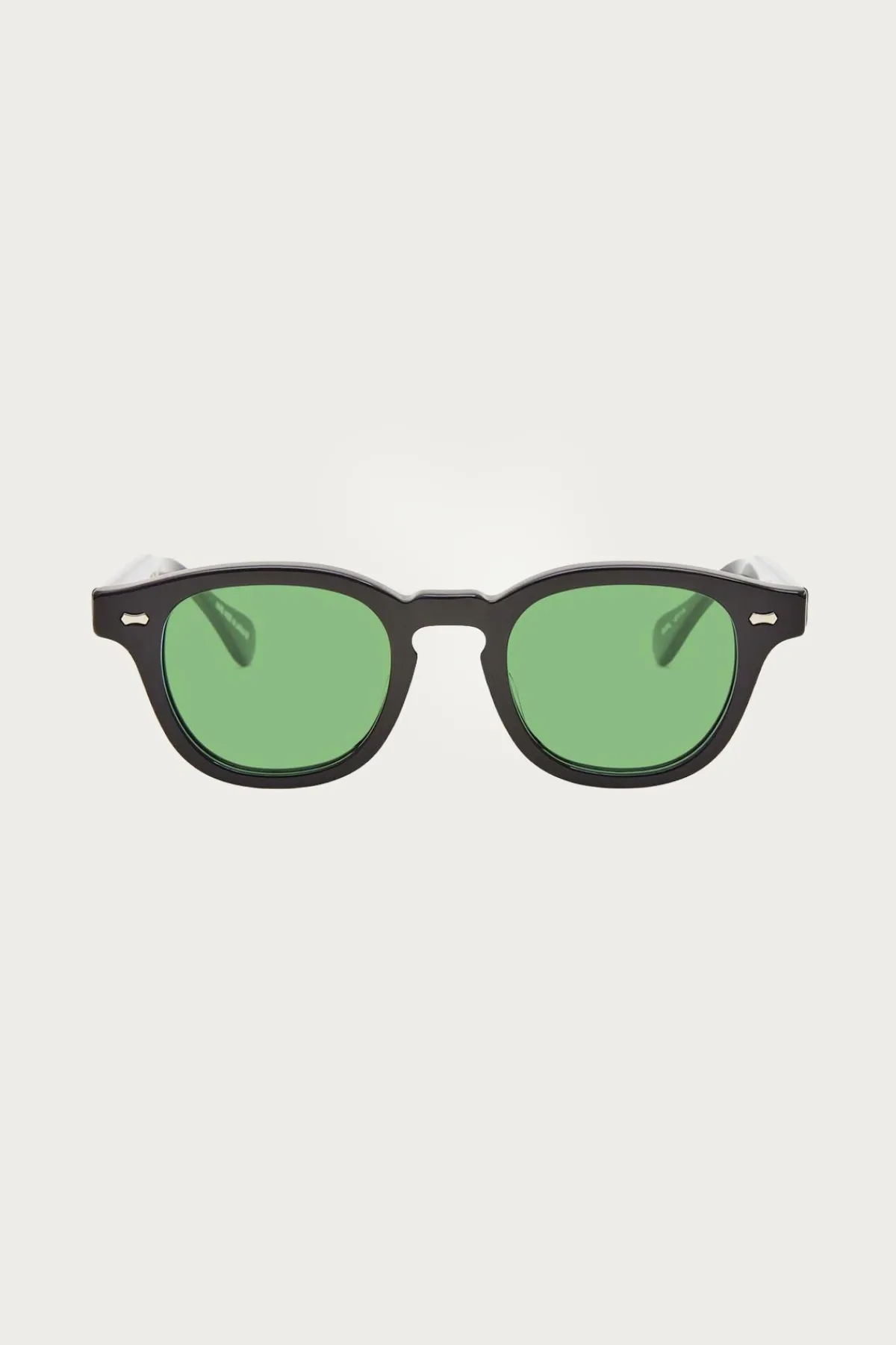 Shady Character Eyewear Arnie 46 - Black/Medium Green< Eyewear|Accessories