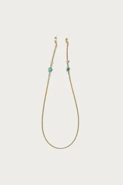 Kapital Beads Eyeglass Holder Strap - Gold< Accessories