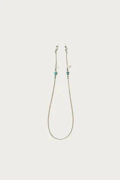 Kapital Beads Eyeglass Holder Strap - Silver< Accessories