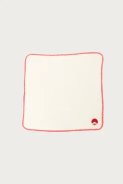 Beams Japan Logo Towel - Red< Homegoods