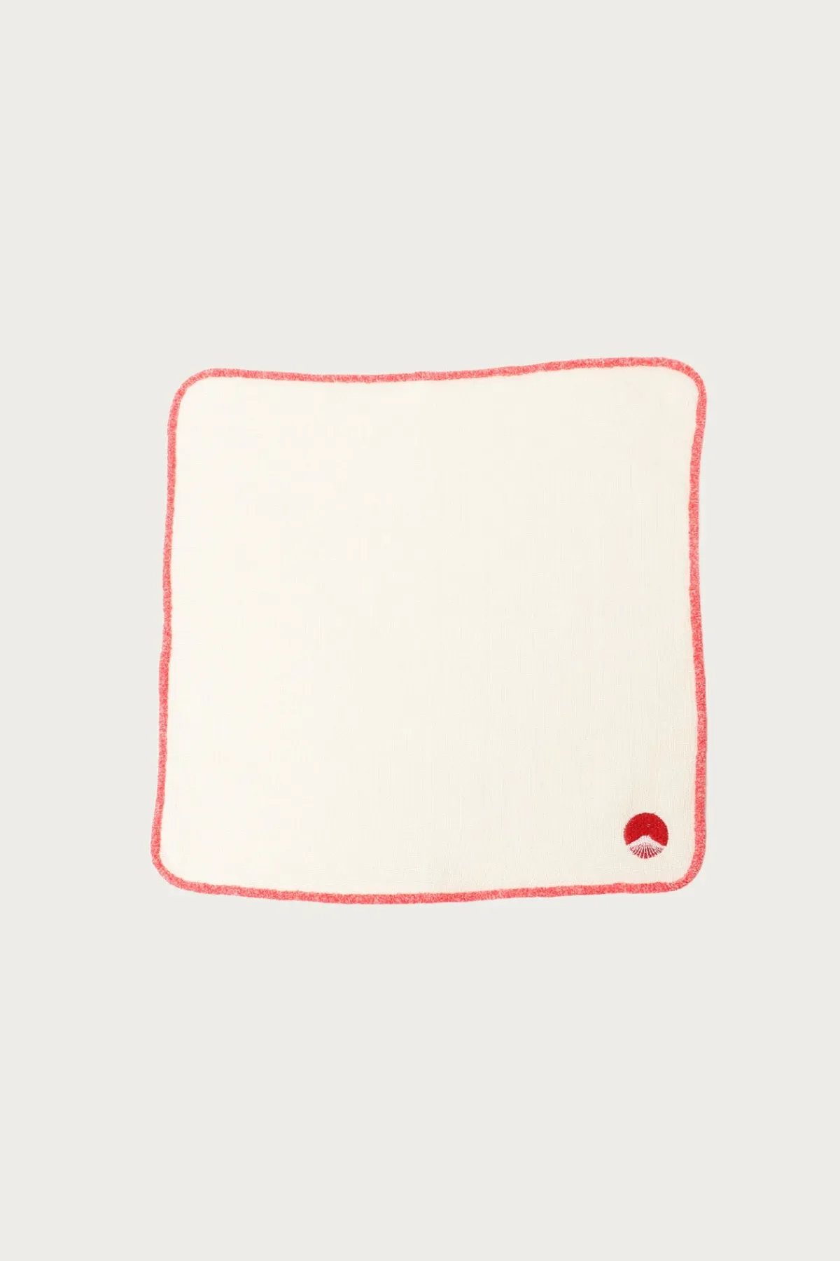 Beams Japan Logo Towel - Red< Homegoods