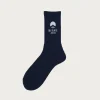 Beams Japan Beams Logo Socks - Navy< Accessories