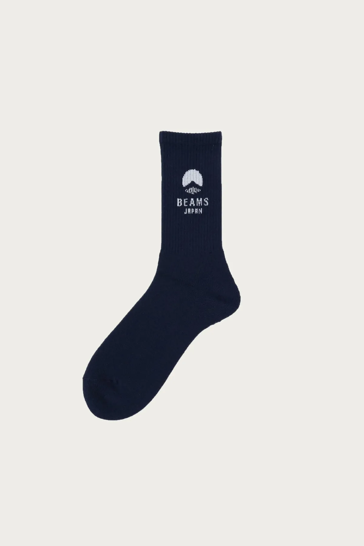 Beams Japan Beams Logo Socks - Navy< Accessories