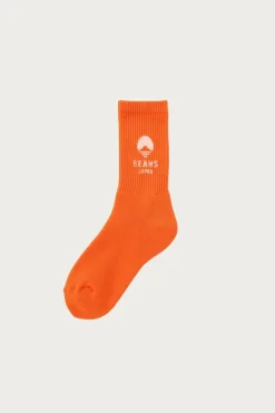 Beams Japan Beams Logo Socks - Orange< Accessories