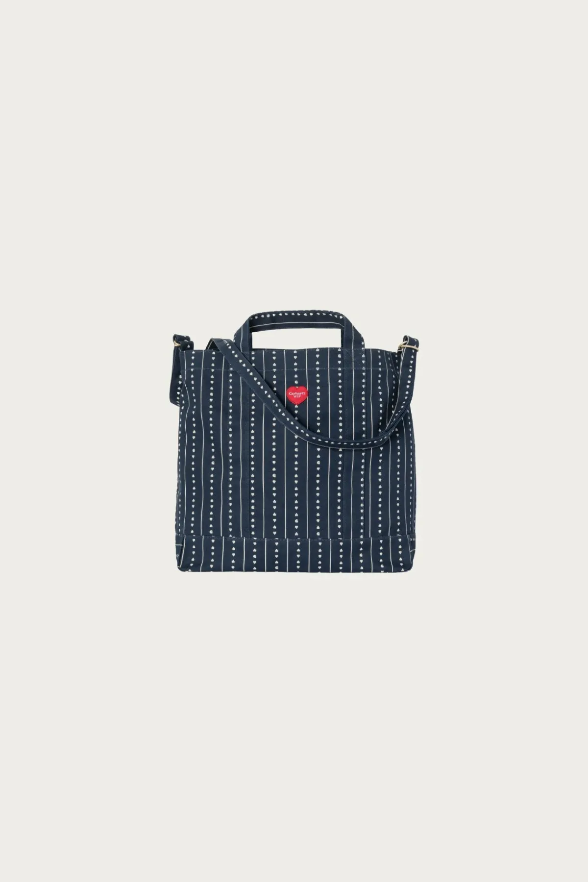 Carhartt Work In Progress Big Drewe Tote - Heart/Pinstripe< Accessories