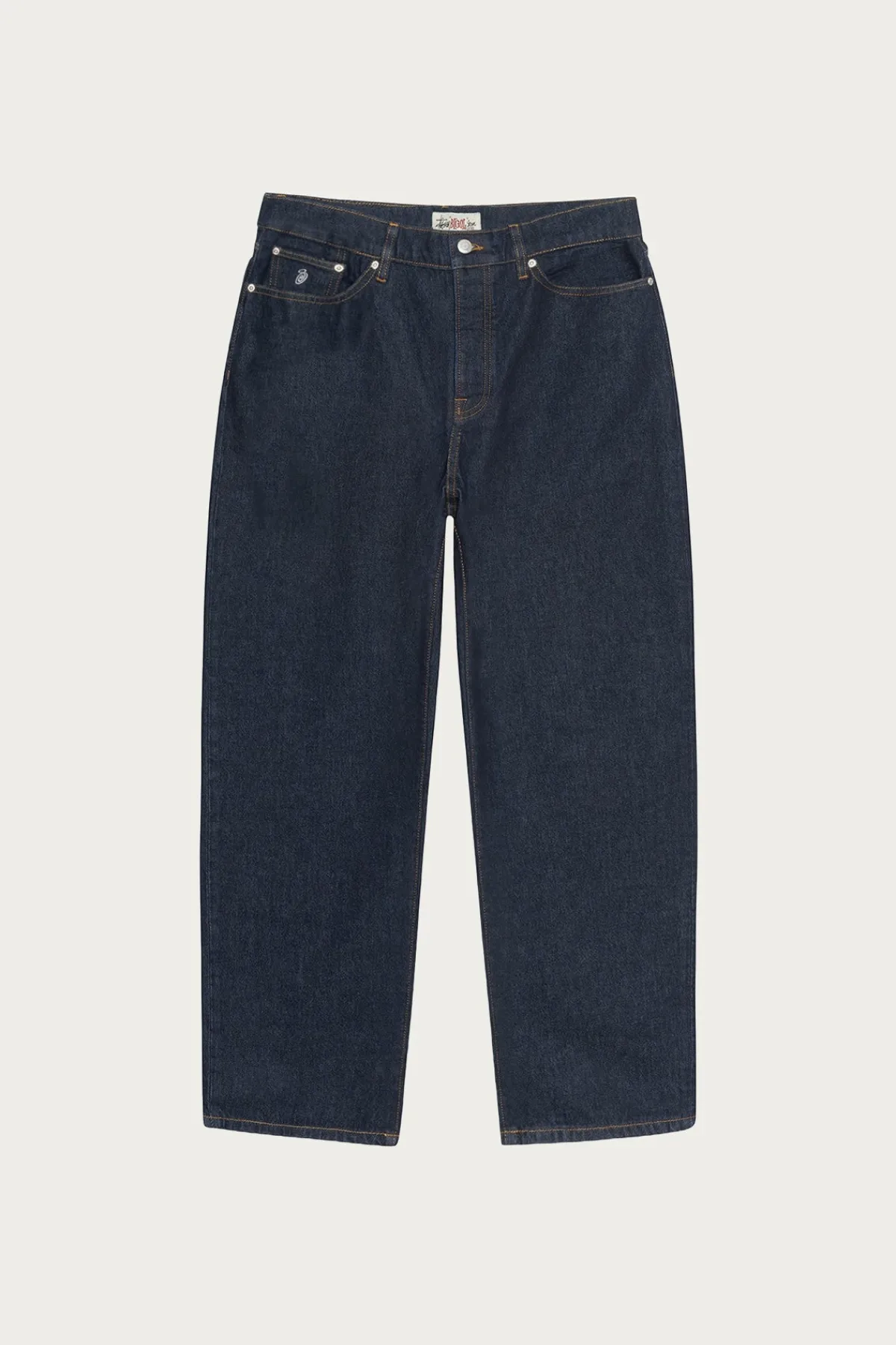 Stüssy Big Ol Jean Denim - Rinsed Indigo< Denim