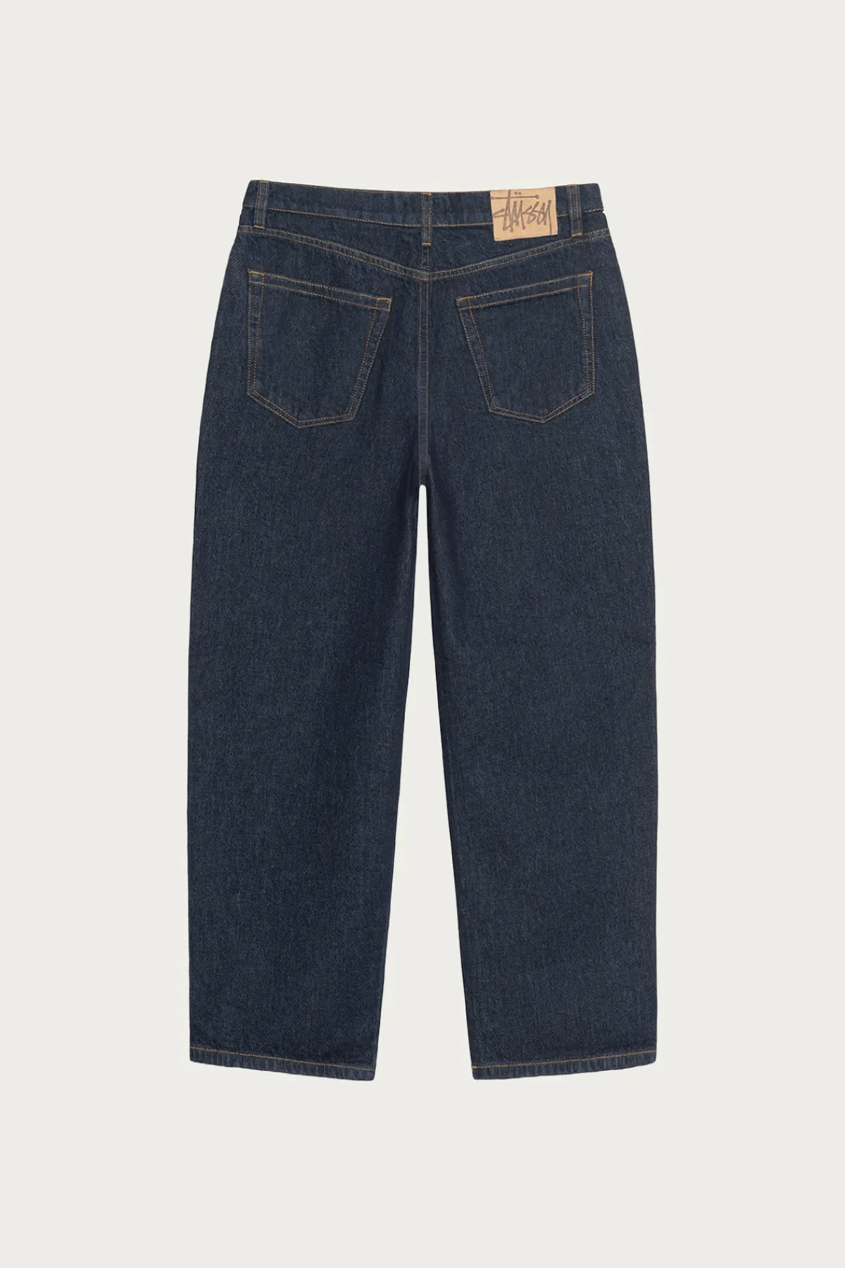 Stüssy Big Ol Jean Denim - Rinsed Indigo< Denim