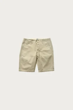 The Real McCoys Blue Seal Chino Shorts - Tan< Shorts