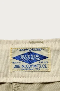 The Real McCoys Blue Seal Chino Shorts - Tan< Shorts