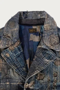 Kapital BORO CAVALIER Coat - Indigo< Coats, Jackets, And Vests