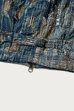 Kapital BORO T-Back Drizzler JKT - Indigo< Coats, Jackets, And Vests