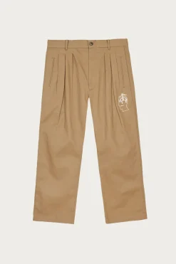 Brain Dead x Brooks Brothers California Pleated Trousers - Desert< Pants
