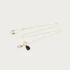 Kapital Brass Anchor Snood Chain - Gold< Accessories