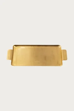 Puebco Brass Rectangle Tray< Homegoods