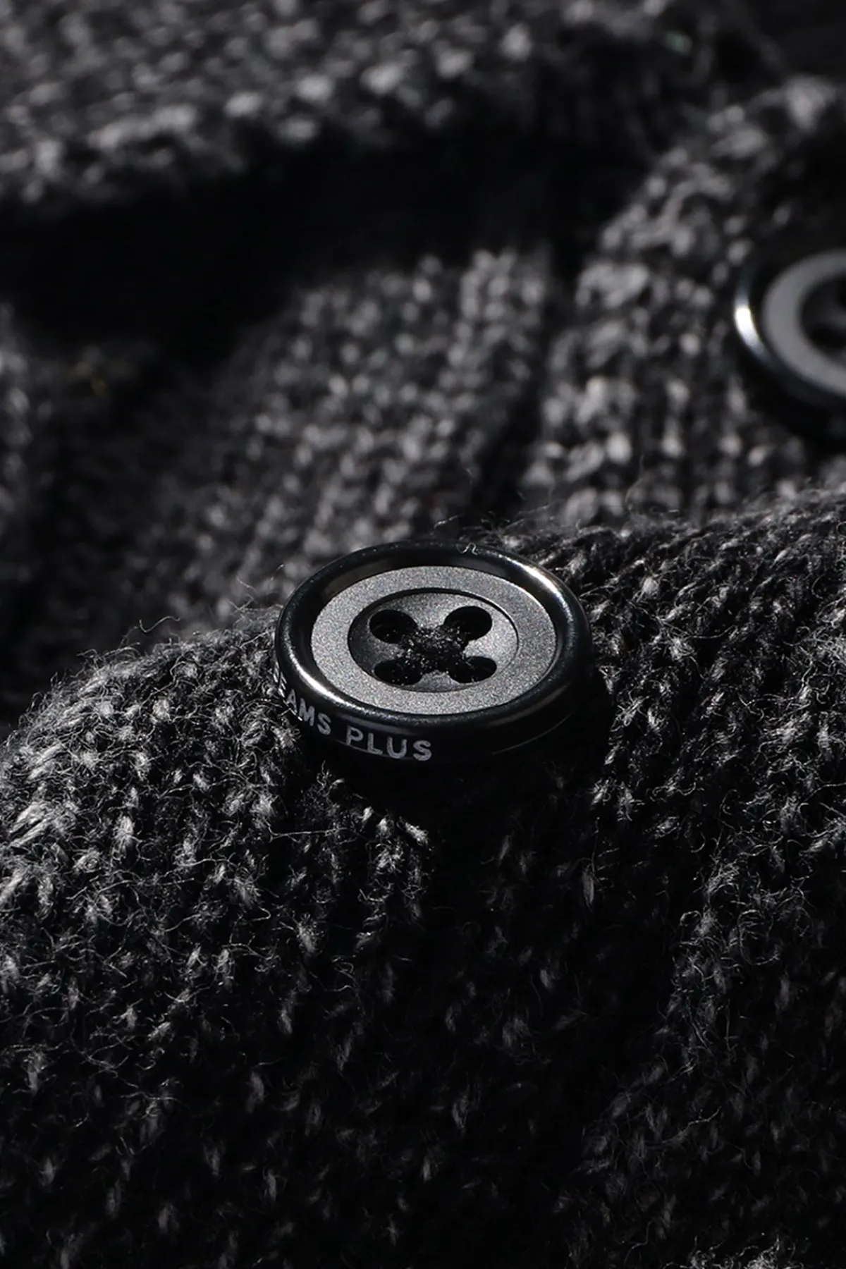 Beams Plus Cable Polo Pigment Dyed Yarn - Black< Shirts