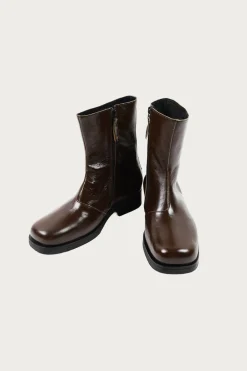 Our Legacy Camion Boots - Olive Leather< Footwear