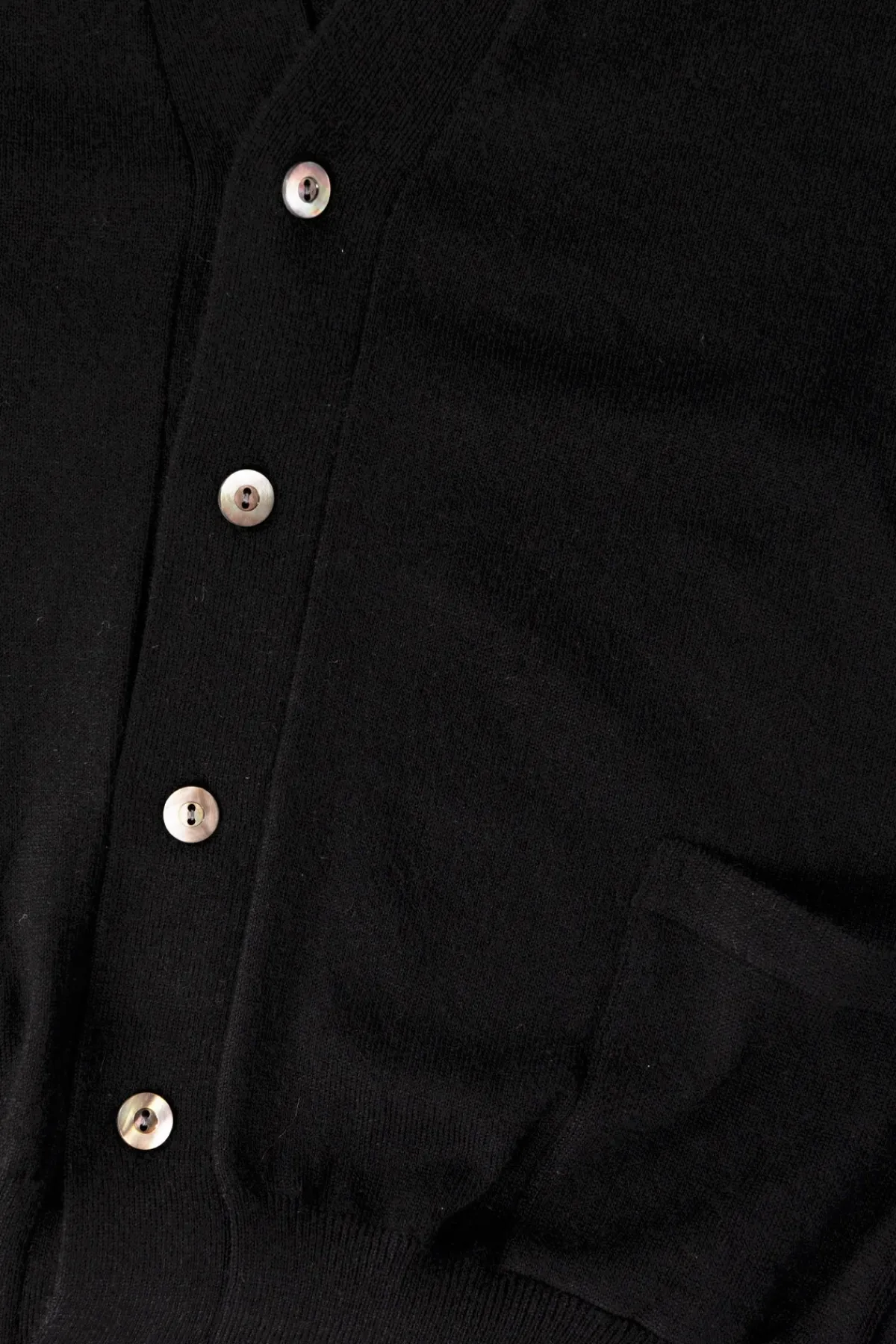 Herill Cashmere Cardigan - Black< Sweaters