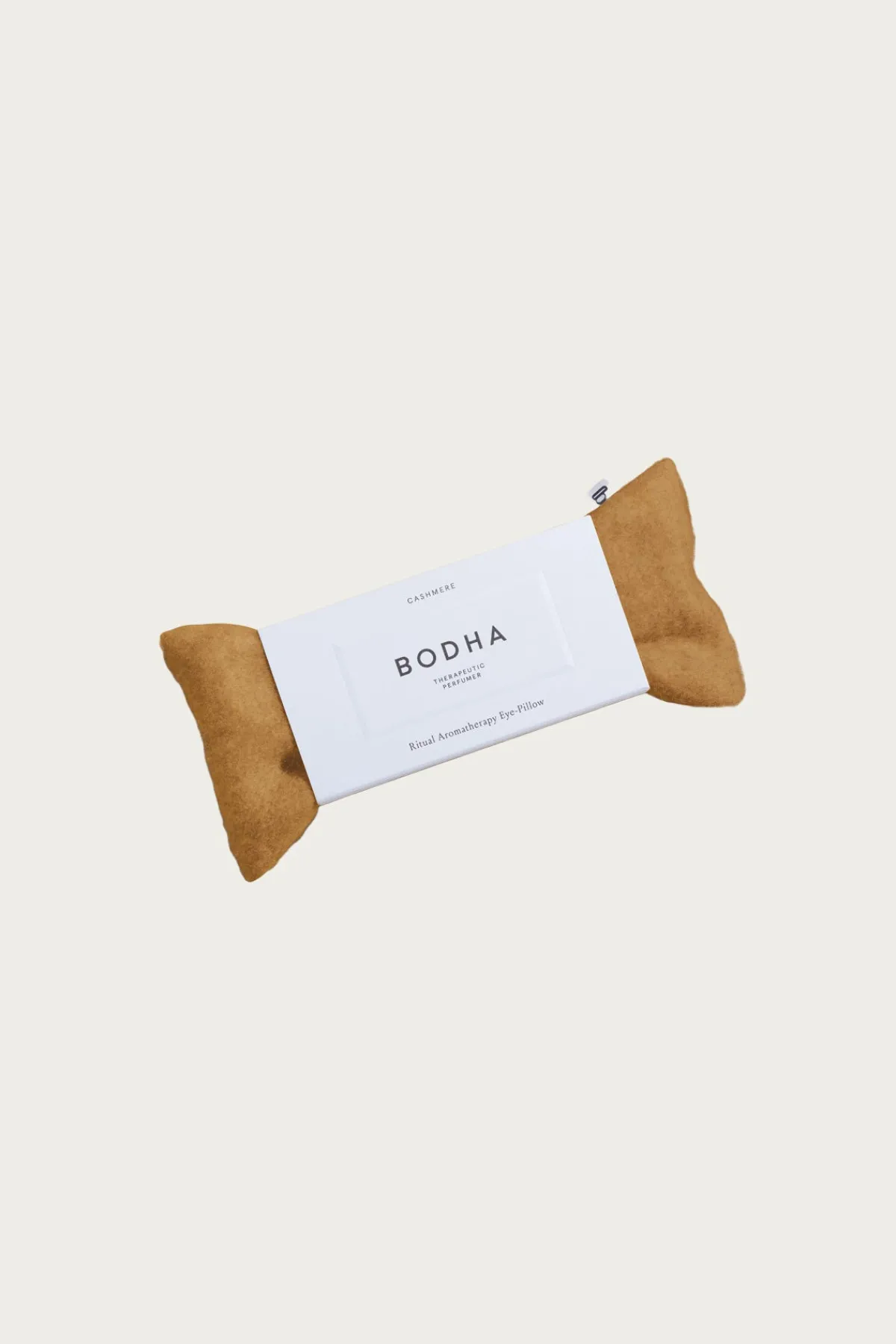 Bodha Cashmere Ritual Aromatherapy Eye-Pillow - Camel< Apothecary