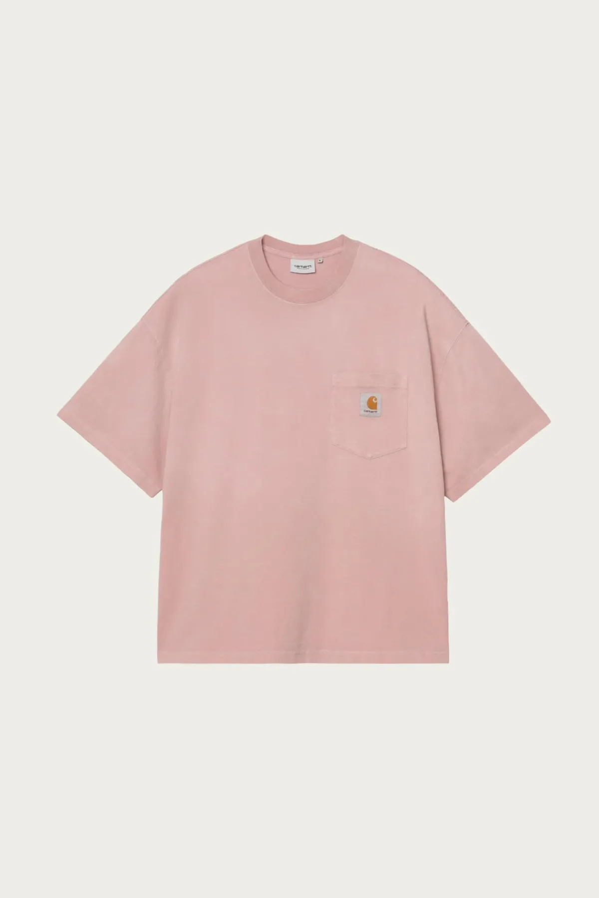 Carhartt Work In Progress Chalk Wash Hudson Pocket T-Shirt - Daphne< Tees And Sweats