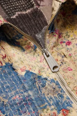 Kapital Champetre BORO ZIP UP Blouson (VirginMary) - Multi< Coats, Jackets, And Vests