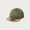 Kapital Chino Brim Field Cap - Khaki< Accessories