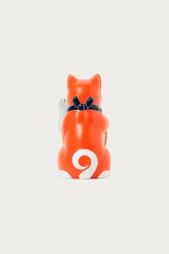 Beams Japan Chugai Toen Fortune Dog Right Small - Orange< Homegoods