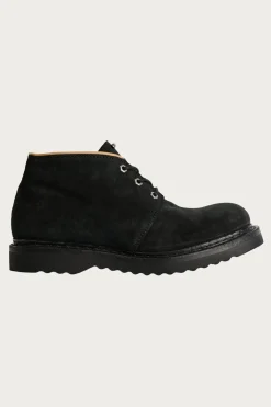 Our Legacy Chukka Boot - Dim Black Velour Suede< Footwear
