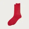 Rototo City Socks - Red< Accessories