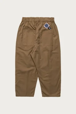 Kapital Combed Burberry Cotton EASY-BEACH-GO Pants - Beige< Pants