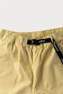 Kapital Combed Burberry EASY Short Pants - Yellow< Shorts