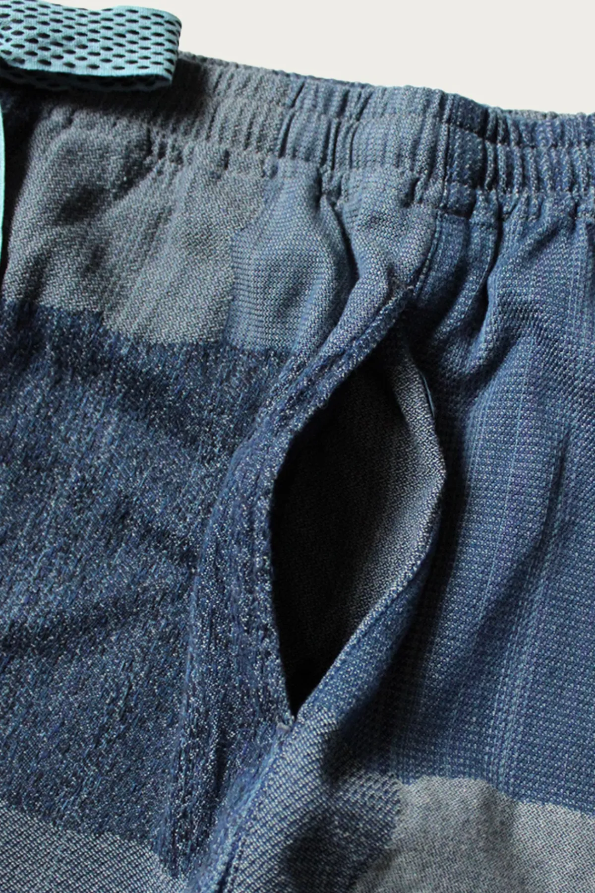 Kapital Cotton Linen TUGIHAGI EASY Pants - Navy< Pants