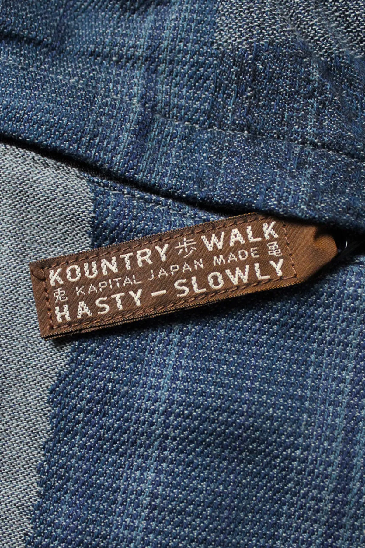 Kapital Cotton Linen TUGIHAGI EASY Pants - Navy< Pants