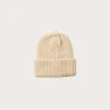 Rototo Cozy Chunky Beanie - Raw Beige< Accessories