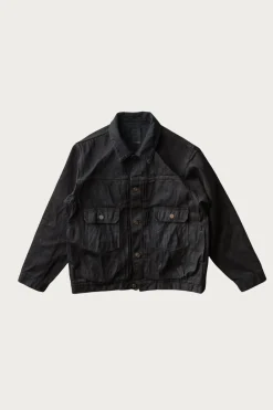 Cottle C.T.L. Neo Type 2nd Denim Jacket - Black Vein< Coats, Jackets, And Vests