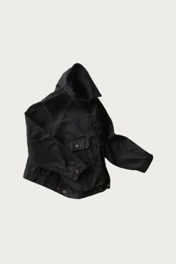Cottle C.T.L. Neo Type 2nd Denim Jacket - Black Vein< Coats, Jackets, And Vests
