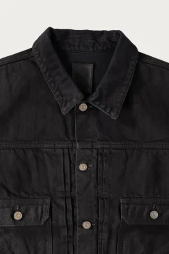 Cottle C.T.L. Neo Type 2nd Denim Jacket - Black Vein< Coats, Jackets, And Vests