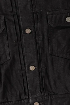 Cottle C.T.L. Neo Type 2nd Denim Jacket - Black Vein< Coats, Jackets, And Vests