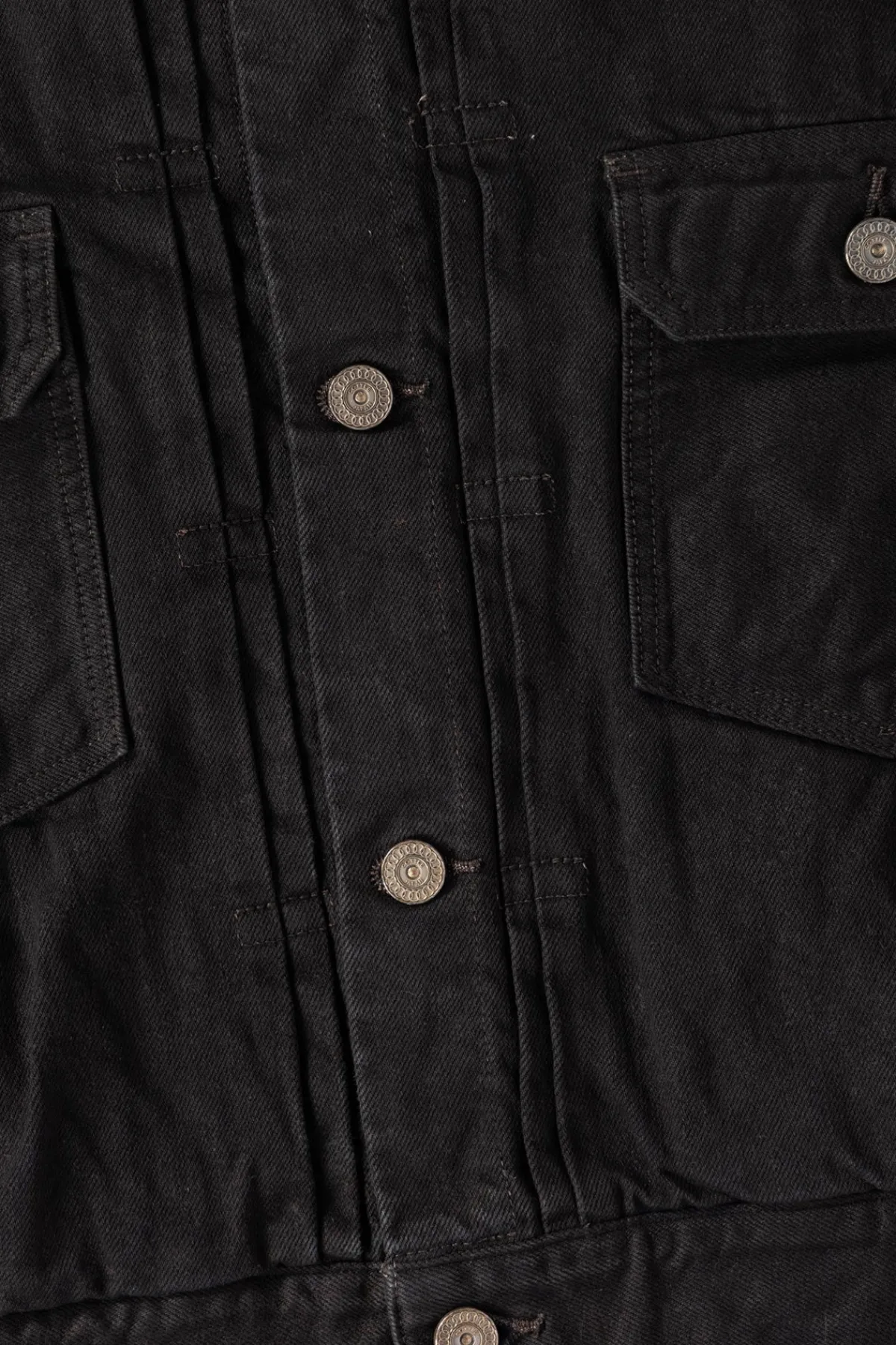 Cottle C.T.L. Neo Type 2nd Denim Jacket - Black Vein< Coats, Jackets, And Vests