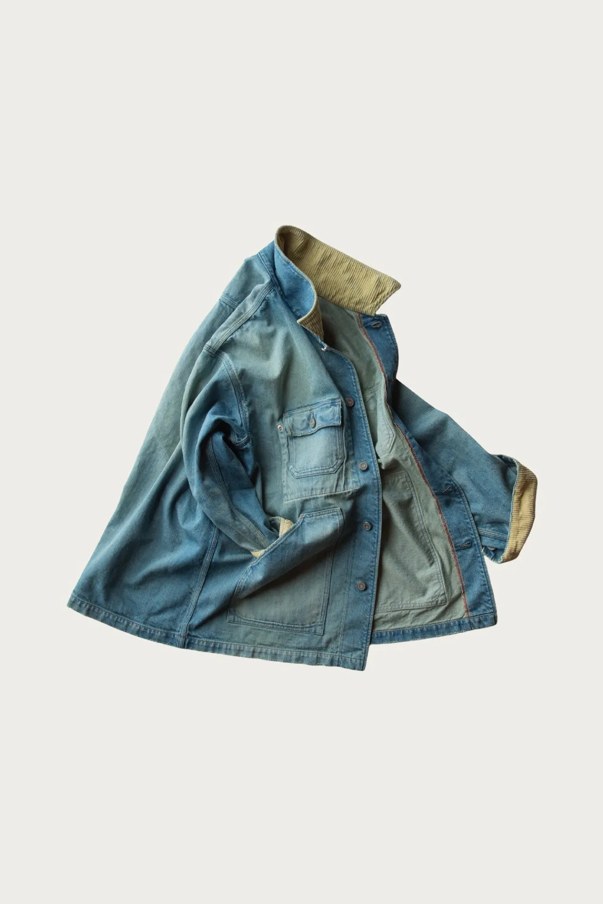 Cottle Dear Denim Traveling Coverall - Light Indigo< Coats, Jackets, And Vests