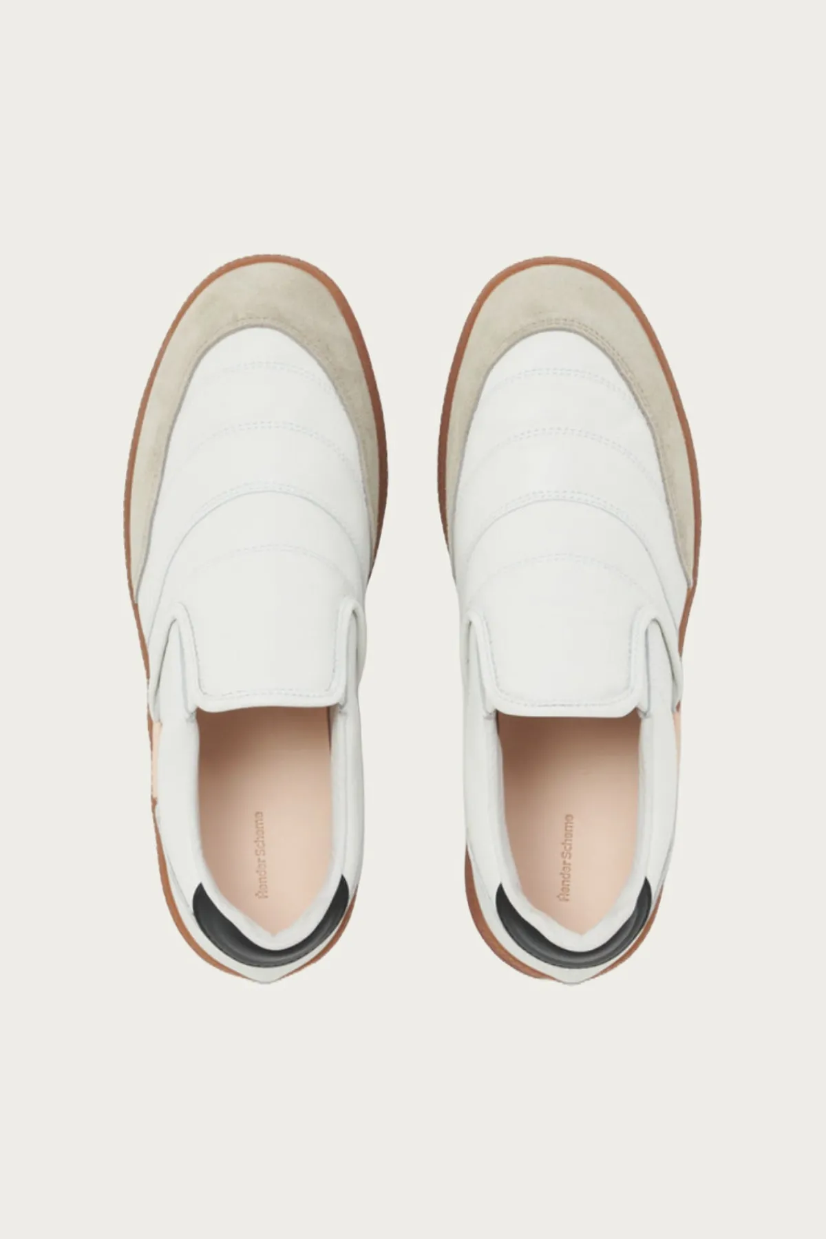 Hender Scheme Derrida - White< Footwear