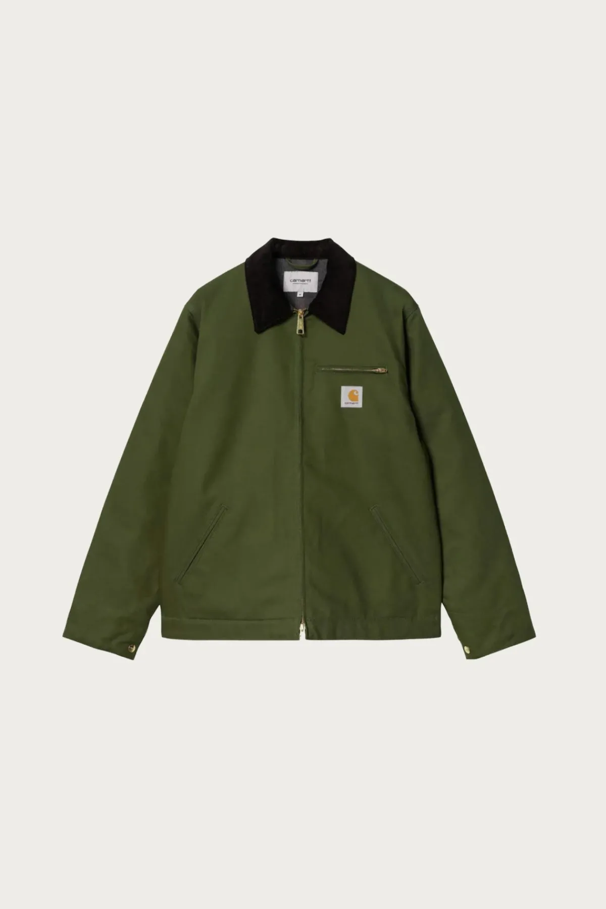 Carhartt Work In Progress Detroit Jacket - Olive/Black (Rigid)< Coats, Jackets, And Vests