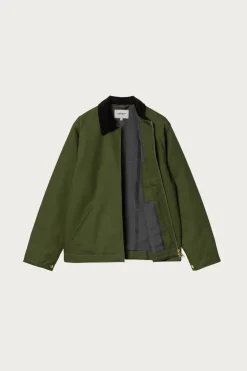 Carhartt Work In Progress Detroit Jacket - Olive/Black (Rigid)< Coats, Jackets, And Vests