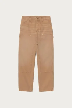 Carhartt Work In Progress Double Knee Pant - Hamilton Brown Stone Canvas< Pants