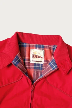 Kapital Dry Weather SHAM BOMBER Golf JKT - Red< Coats, Jackets, And Vests